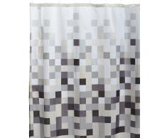 Sealskin Cortina de Ducha Pixel, 180 x 200 cm, Poliéster, Negro