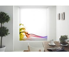 Blindecor Estor enrollable translÃºcido digital, Varios modelos,W-V-14658,110X180 cm