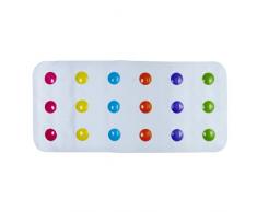 Munchkin MN12194U - Alfombrilla para bañera, diseño de lunares, multicolor