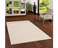 Theko Aruna - Alfombra bereber Natural - Lana Blanca Gris moteada - 6 tamaños