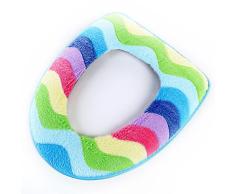 Funda Affe para asiento de inodoro, en forma de O, impermeable, lavable