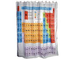 Out of the blue 31/4050 - Cortina para ducha, diseo de la tabla peridica