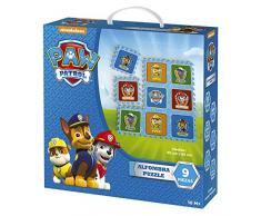 ColorBaby - Alfombra puzzle goma Eva de Paw Patrol, 9 piezas, 93 x 93 cm (48057)