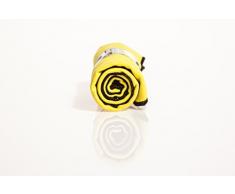 Toalla de Microfibra Sternitz- Compacta - Absorbente - Secado Rápido - Perfecta para Natación, Gym, Running, Ciclismo, Senderismo, Yoga, Pilates, etc. - Microfiber Towel (Amarillo, 40cm x 80cm)