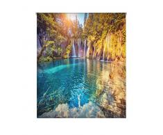 Blindecor Estor enrollable translÃºcido digital, Paisajes,W-P-78813,110X180 cm