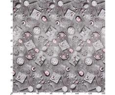 Hule mantel encerado lavable sueños planeta universo luna tiempo estrella tamaño a elegir, toalla, Mit Muster, 180 x 140cm