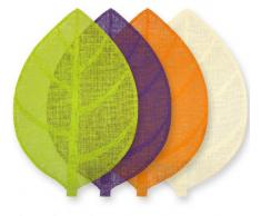 Couleur Montagne - 3008732, Mantel Individual , 30 X 45 Cm , Feuille , Fibra Papel , Beige