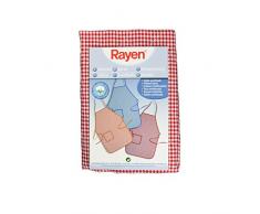 Rayen 6101.50 - Delantal, 100% algodón, color rojo