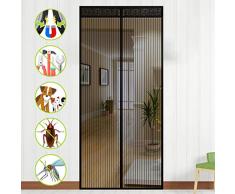 NASUM Mosquitera Puerta Magnética, Mosquitera Puerta, Mosquitera Ventana para Puertas de Salón, Balcón, Corredor (100 * 220cm)