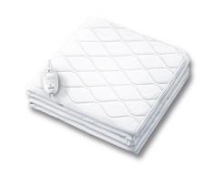 Beurer UB-64 - Calientacamas eléctrico, 60 W, lavable, color blanco