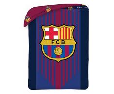 FCB FCBARCELONA Ropa de Cama, Colcha Verano Reversible 180x260cm de FC Barcelona (100-286), Multicolor, 180x260