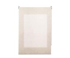 Decorestor Estor TRANSLUCIDO Lino Premium A Medida. Ancho de 2 en 2 cm. Lino Blanco Crudo. Permite Gran Paso de luz, Guarda tu intimidad. Estores enrollables traslucidos para Ventanas y Puertas