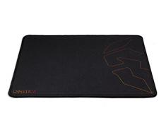 Krom Knout Kontrol - Alfombrilla Gaming, Color Negro