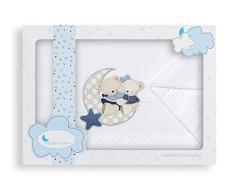 Sabanas 100% Algodón CUNA 60X120 - (bajera+encimera+funda almohada)