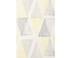 Deko Trends Cortinas con trabilla, Tela, Multicolor