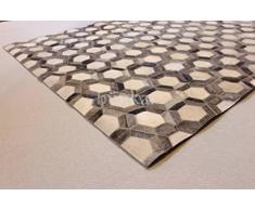 Bunkar hechos a mano Piel de vaca natural alfombra / Rug - Beehive - Tamaño 8'x10' (240cm x 300cm) XXL Area Rug