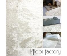 Alfombra de Pelo Largo Prestige blanco 200x290 cm - alfombra blanda extra larga