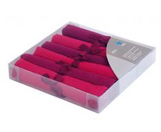 Contento 679420 servilletas de Tela Jette Conjunto de 6, Morado