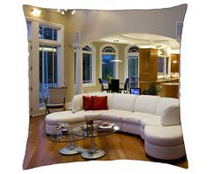 Un lujo de la sala de estar - Funda de cojín (18