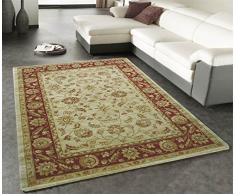 alfombras baratas 030B ALFOMBRA CLÁSICA DE COMEDOR - ZIEGLER - Medidas:60 x 110 - ALFOMBRA CLÁSICA FLORAL BEIGE