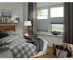 Gardinia Estor Plisado, fijaciÃ³n sin Tornillos, Ideal para el dÃ­a y la Noche, Todas Las Piezas de Montaje Incluidas, fÃ¡cil de Montar, Tela, WeiÃ, 60 x 130 cm