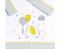 Sabanas 100% Algodón MINICUNA 50X80 Sweet - (bajera+encimera+funda almohada)