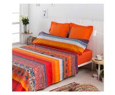 COTTON ARTean Juego de sabanas Indi Cama de 90 x 190/200. 100% ALGODÓN.