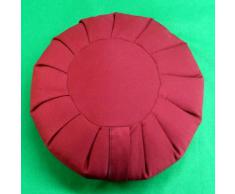 ZAFU ZEN COJÍN DE MEDITACIÓN, CON RELLENO DE TRIGO SARRACENO ORGÁNICA CÁSCARA, + £14 DE F * E * R * E ZINC BRAZALETE AJUSTABLE EL ESTADO DE SALUD CON CADA UNO DE NUESTROS BRITISH MADE ZAFU ES