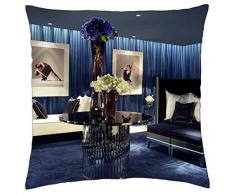 Hotel de lujo de la sala de estar - Funda de cojín (18