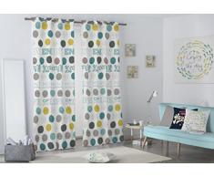 Cortina MOMENT OF YOUR LIFE confeccionada con Ojales metálicos 150 x 260 Impresión digital