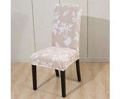 Elásticas y Modernas, Extraíbles y Lavables,Funda de Silla con Estampado Floral de tamaño Universal, Funda para Silla de Banquete, Color 15_2 Piezas,Sillas Asiento Elasticas Cubresillas Lavable