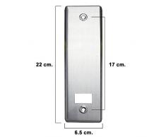 WOLFPACK LINEA PROFESIONAL 5250016 Placa Aluminio para Recogedor Persiana