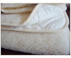 Manta / Sábana 100 x 200 de Lana Merina Básica Protector de colchón 100 x 200 cm Certificada por Woolmark. Muy suave y confortable.