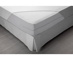 Pikolin Home - Funda de Colchón Rizo Algodón, Bielástica, 80 x 190/200 cm (Todas las medidas)
