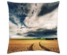Campo de trigo dorado - Funda de cojín (18