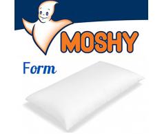 Almohada viscoelástica, blanda, con efecto memoria y firmeza muy blanda Moshy de medida 70