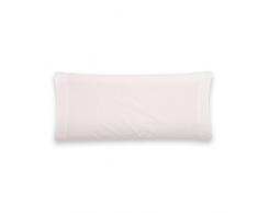 Sancarlos - Funda de almohada para cama, 100% Algodón percal, Color blanco, Cama de 90 cm