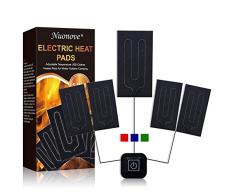 Almohadilla Eléctrica, Almohadilla Termica, Térmico USB Almohadilla, 5 V 2 A Cojín de Calefacción Eléctrica para Ropa Temperatura Ajustable, con 3 Niveles de Temperatura, Lavable a Máquina