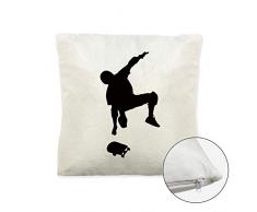 Mygoodprice Skater 2 - Cojín de Forro Polar (40 x 40 cm)