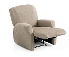 Belmarti - Funda Sillón Relax Completo TEIDE - Elástica Jacquard - Color Lino C18