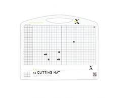 docrafts A3 Alfombrilla de corte para manualidades (Tamaño A5), color negro y blanco