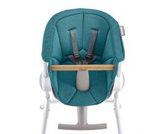 Béaba 912589 - Cojin, asiento textil, para la trona estilo Up & Down, 6 meses a 3 años, Color Azul, Peso 600 gr