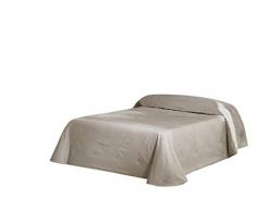 Eysa Pirámide - Colcha, 200 cm, color beige