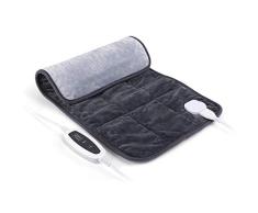 SIMBR Manta Eléctrica con 6 Niveles de Temperatura Ajustable Almohadilla Eléctrica 30 * 60cm Apagado Automático y Lavable a Máquina Manta Térmica Lumbar para Alivio Dolor de Espalda, Cuello y Hombro