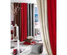 Douceur dIntérieur 1603877 - Cortina, color gris