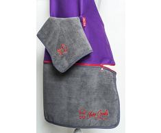 Cocinar y hornear delantal de cocina con desmontable con cremallera microfibra toalla (toalla de extra incluido). Múltiples usos – Barbacoa, limpieza, secado, la eliminación de. Para uso profesional o en el hogar. Diseñado por Clever cocineros