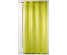 Douceur dIntérieur 1603264, Cortina Trabillas, 140 X 260 Cm, Punchy, Poliéster Liso, Verde