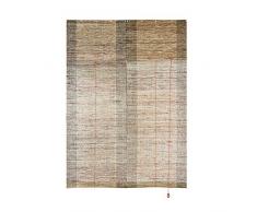 iStazZ Persiana De Lino Ramiè para Interiores Enrollable Natural Estores Decoración De Ventanas Cortina de Madera 50 x 160 cm Marrón Con Rayas