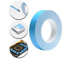 Cinta Adhesiva Almohadilla Pasta Térmica, Adhesiva Térmica Compuesto Pegar Almohadilla Pasta Térmica para Disipadores de Calor IC Chipset LEDs