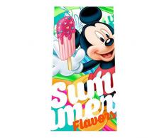 Disney - Toalla de Playa Infantil Mickey Flavors